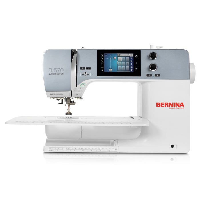 BERNINA 570 QE inkl. Stickeinheit – Vorführmodell (15% Rabatt!)