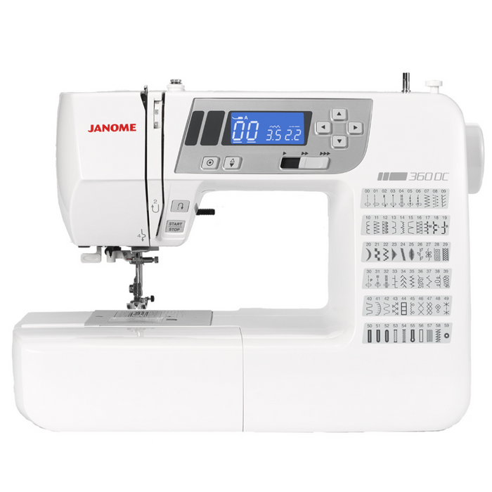 Janome 360dc inklusive Anschiebetisch