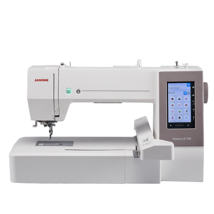 Janome Memory Craft 550E extra großer Rahmen
