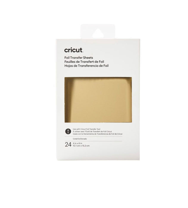 Cricut Foil Transfer Sheets - 30,5 x 30,5 cm gold