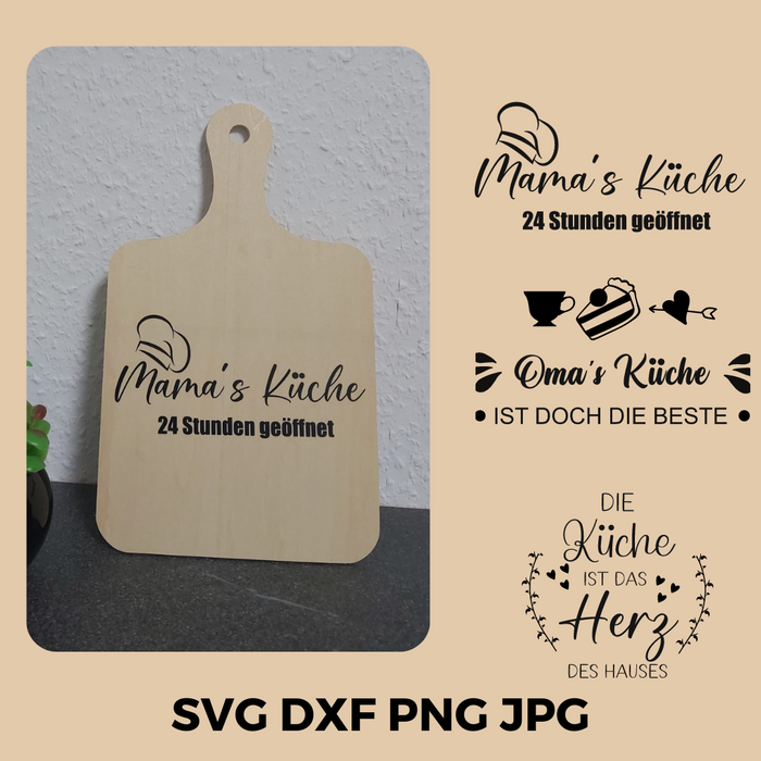 Plotterdatei Bundle Holzbrett + Sprüche