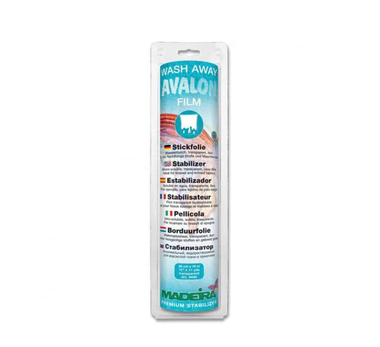 Avalon 10m Madeira Film Stickfolie (auch zum Nähen geeignet)
