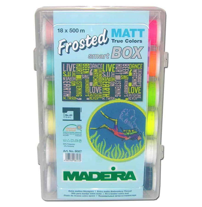 Madeira FROSTED MATT Stickgarnkoffer