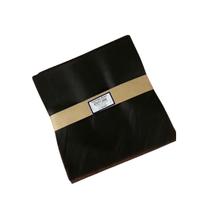 Zuschnitte - STIFFY 2040 schwarz, 20x20cm 50 Stück