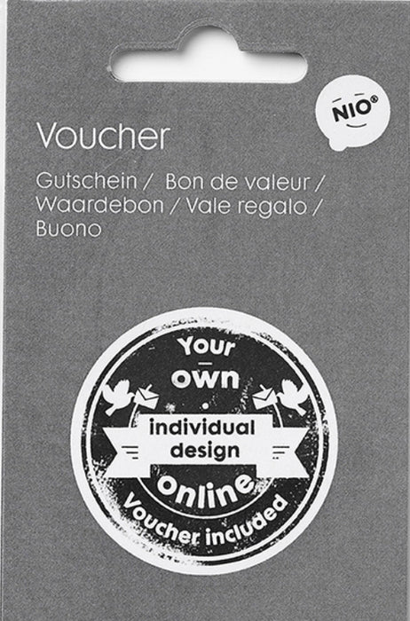 NIO Gutscheincode für individuellen Stempel