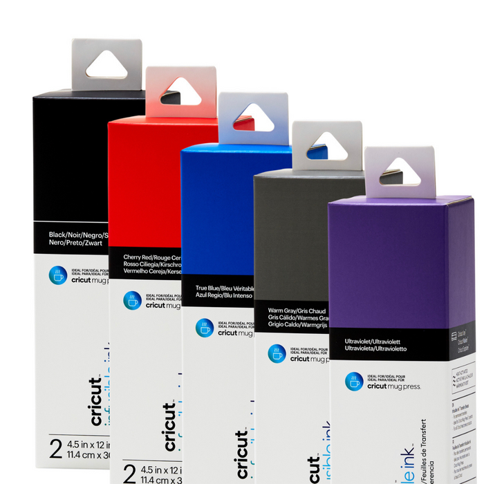 Cricut Joy Infusible Ink Transferbogen - 2 Bogen 11,4 x 30,5 cm