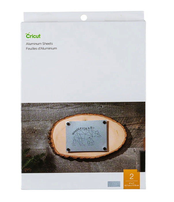 Cricut Aluminium Silver - 12,7 x 17,7 cm 2 Stück