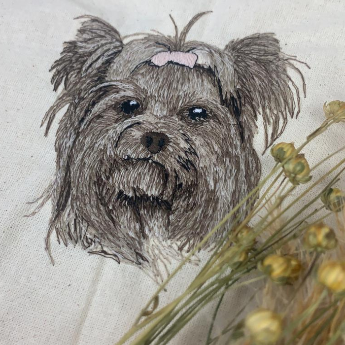 Stickdatei Yorkshire Terrier