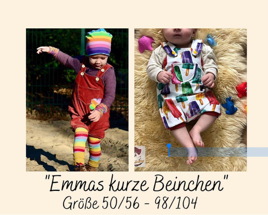 Schnittmuster "Emmas kurze Beinchen"