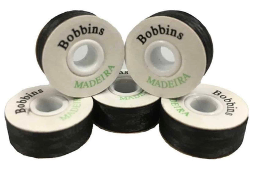25er Pack Madeira Bobbin schwarz