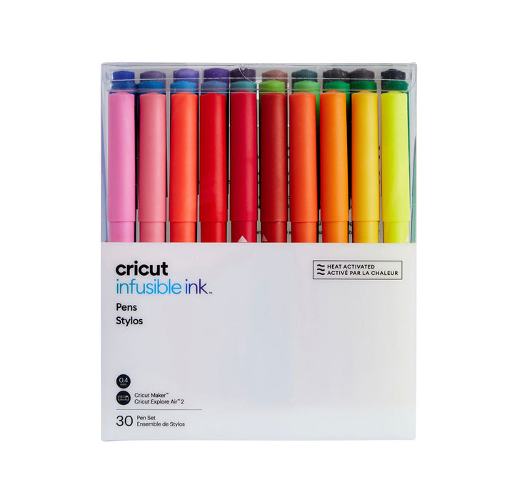 Cricut Infusible Ink Pen Set 0,4 mm - 30 Stifte im Set