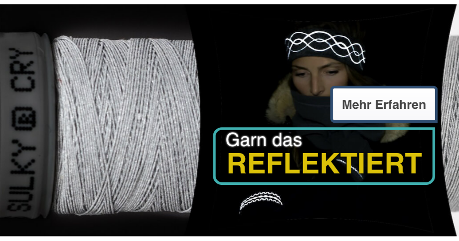 Reflektierendes Garn