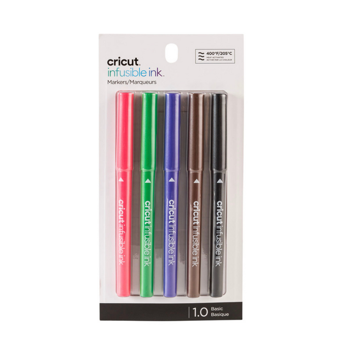 Cricut Infusible Ink Pens Basic 1,0 mm - 5 Stifte