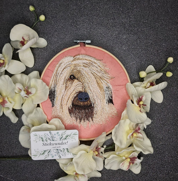 Stickdatei Bobtail Hund