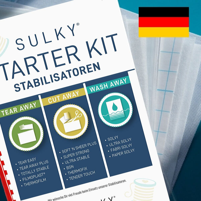 Sulky Starter Set mit 15 Musterbögen
