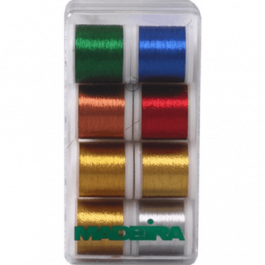 MADEIRA Stickbox Metallic Classic 8 Spulen 200m