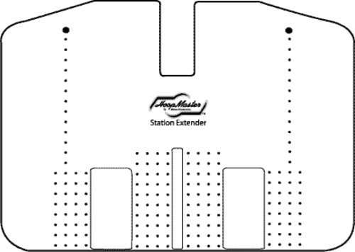 Verbreiterung für die Station (56cm breit) Magnetrahmen Online Kurs Einweisungsvideo Ahrtal Stickerei Brother PR1055x PR670e