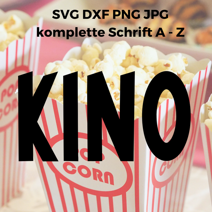 Schriftart Kino