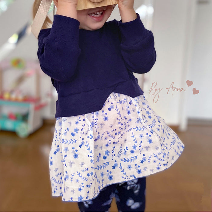 Papierschnittmuster Girly Sweater 56-122