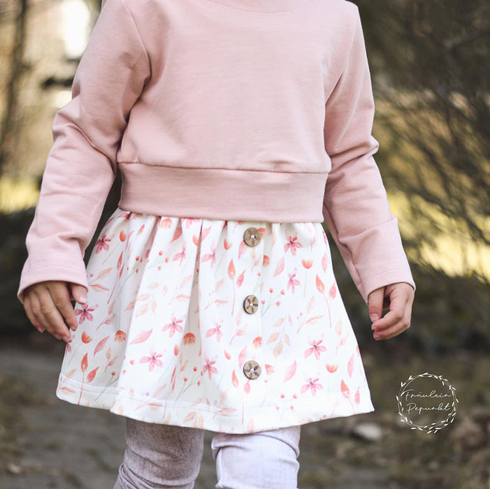 Papierschnittmuster Girly Sweater 56-122