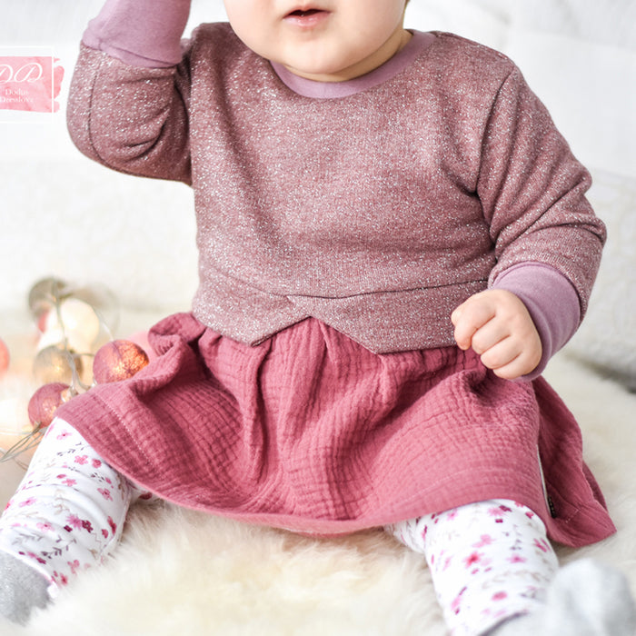 Papierschnittmuster Girly Sweater 56-122