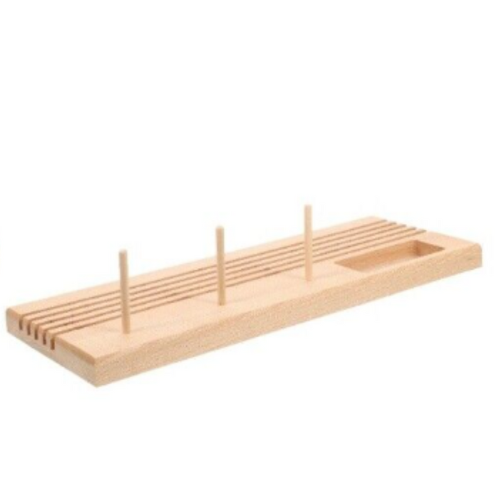Linealhalter aus Holz Ordnungssystem