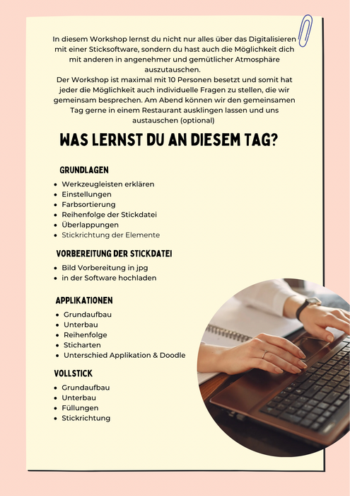 Workshop Digitalisieren lernen
