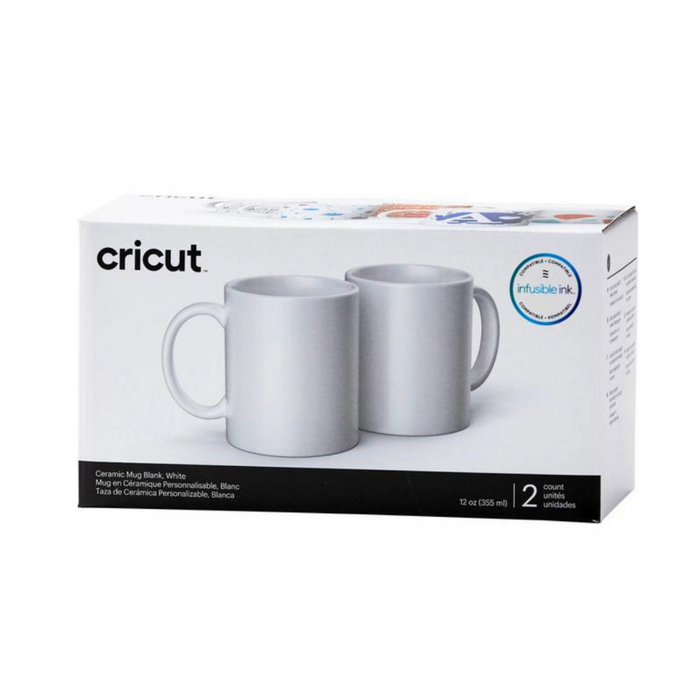 Cricut Tasse Infusible Ink 340ml in weiß 2er Pack