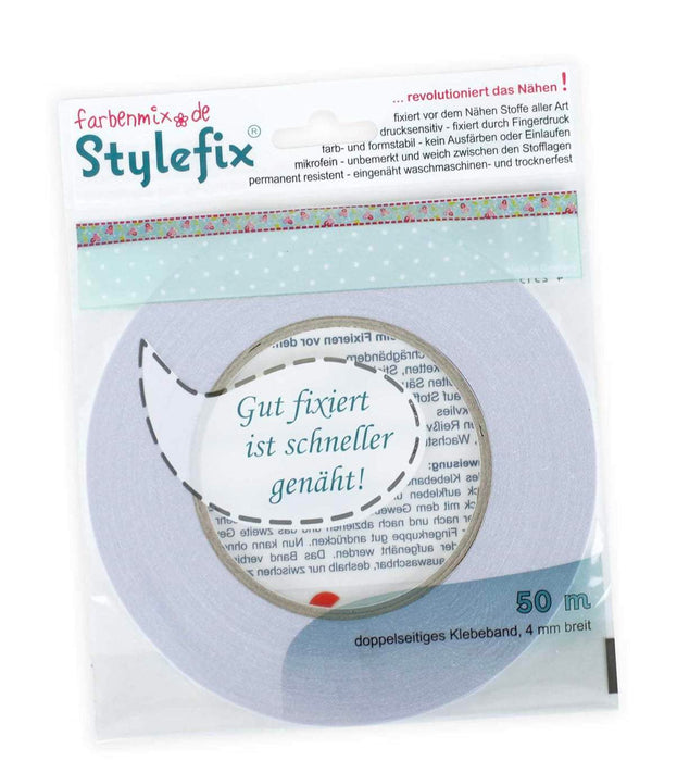 Stylefix, doppelseitiges Klebeband, 50 m ideal zum Nähen und Sticken