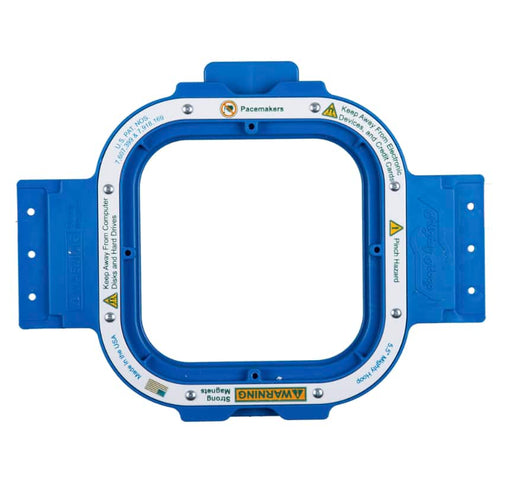 Mighty Hoop 5.5"x5.5" ideal für Brust Stickerei Magnetrahmen Online Kurs Einweisungsvideo Ahrtal Stickerei PR1055x PR670e