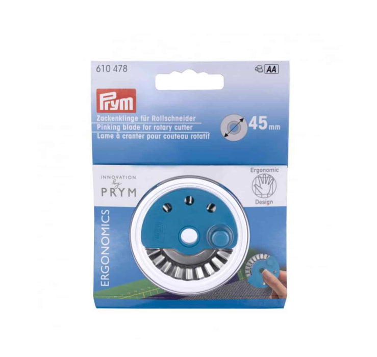 Ersatzklinge für Prym Rollschneider ergonomics (45 mm) zickzack