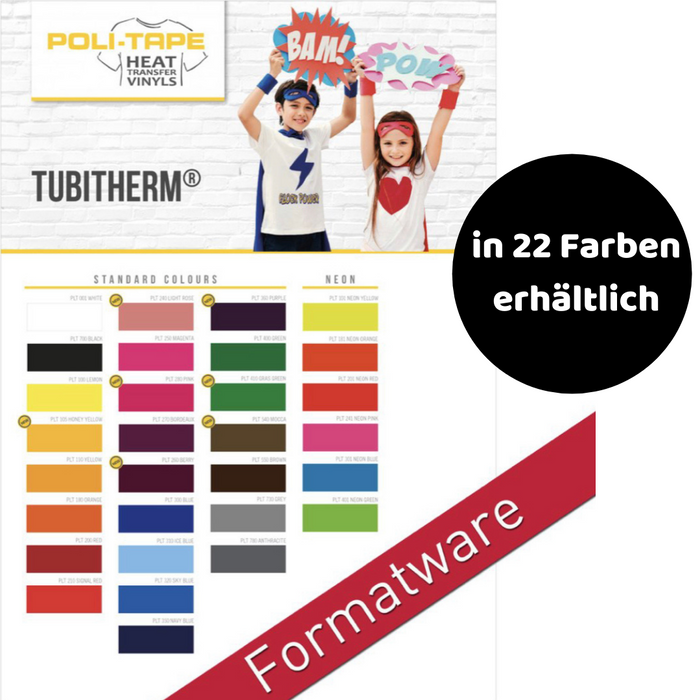 POLI-TAPE TUBITHERM Flockfolie - Formatware A4